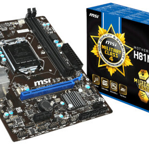 MSI H81M-E33 Intel H81 Motherboard