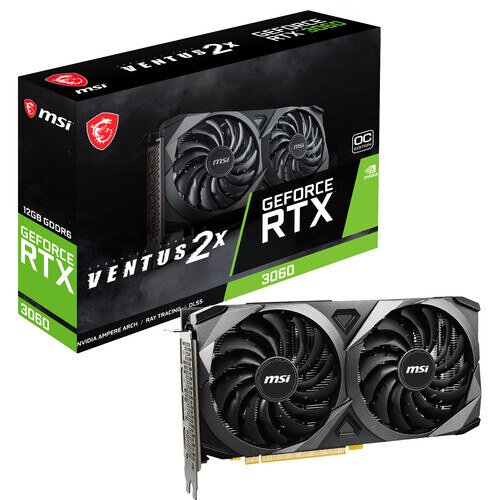 MSI RTX 3060 VENTUS 2X OC